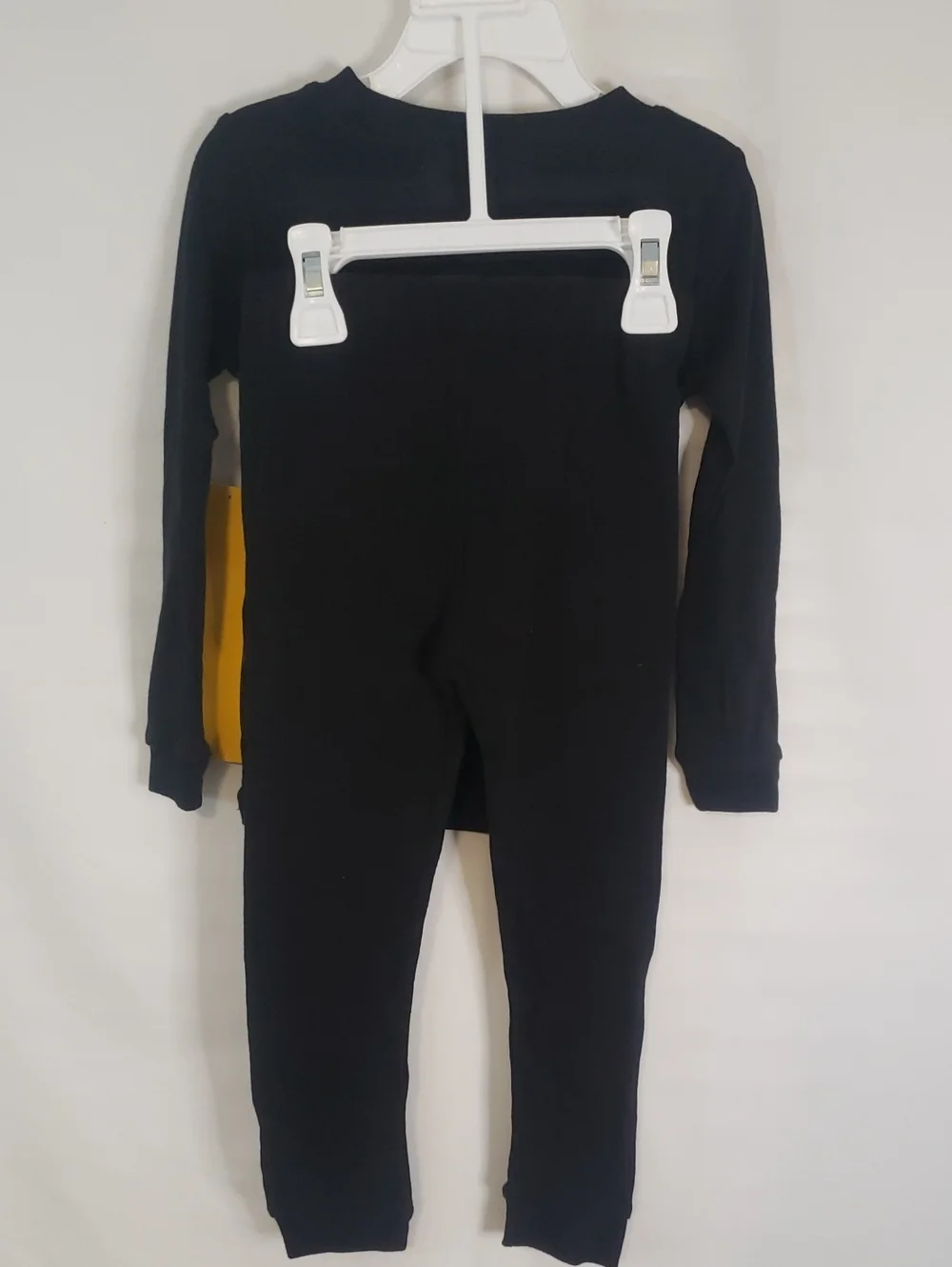 Komar Kids Black Glow-in-the-Dark Skeleton Kids Costume Pajama Set